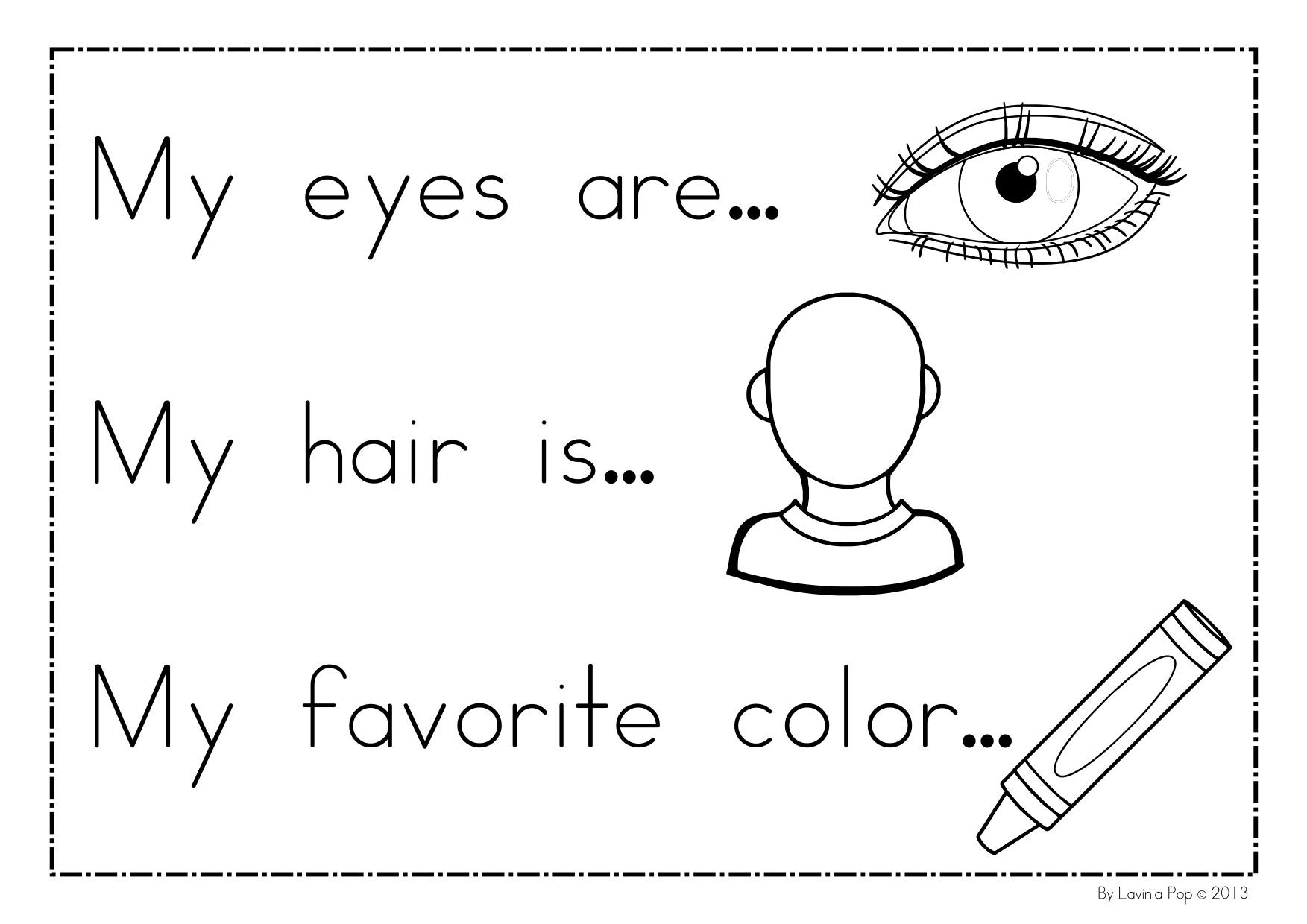 12 Best Images Of Who AM I Kindergarten Worksheets Fun Kindergarten 