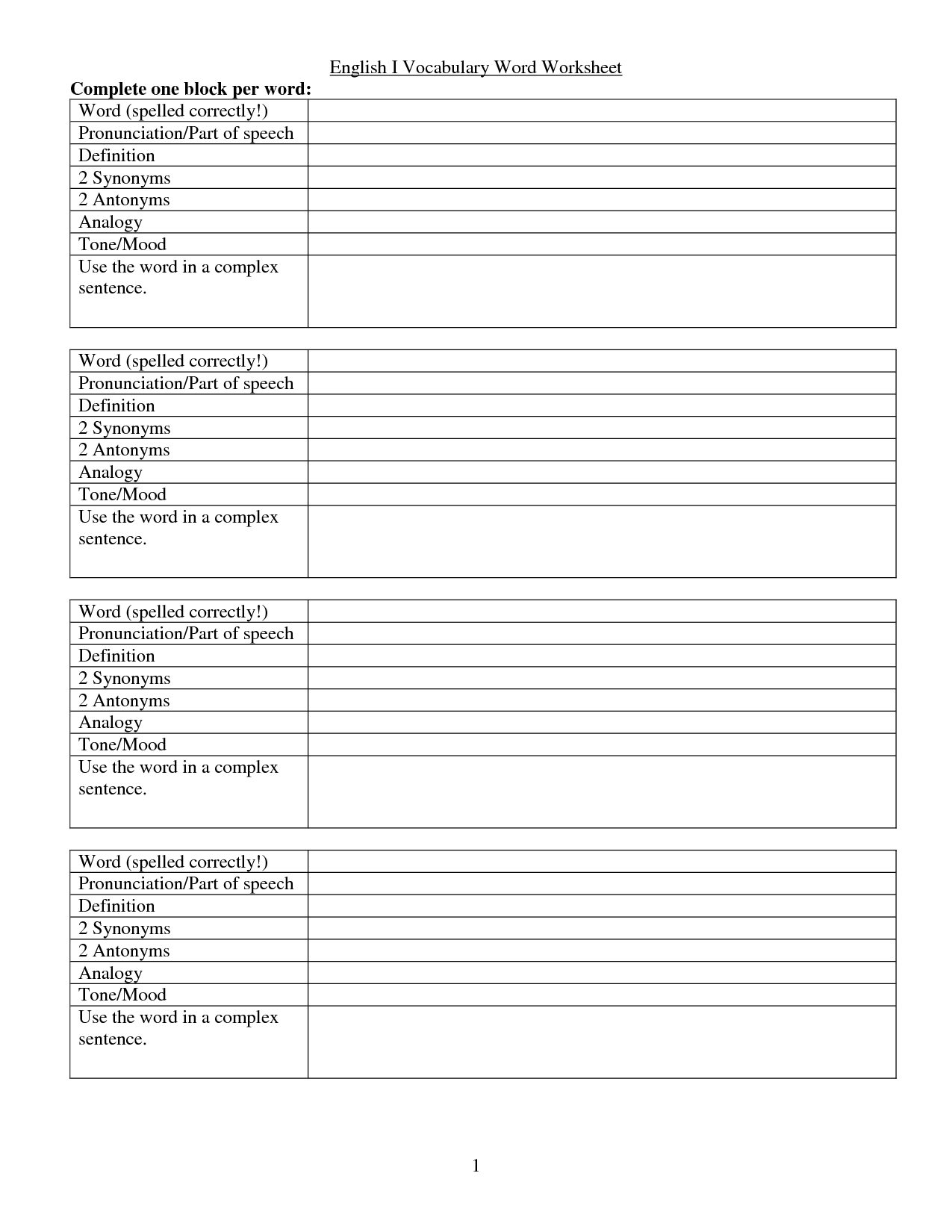 15 Best Images Of Word Definition Worksheets 2nd Grade Vocabulary 