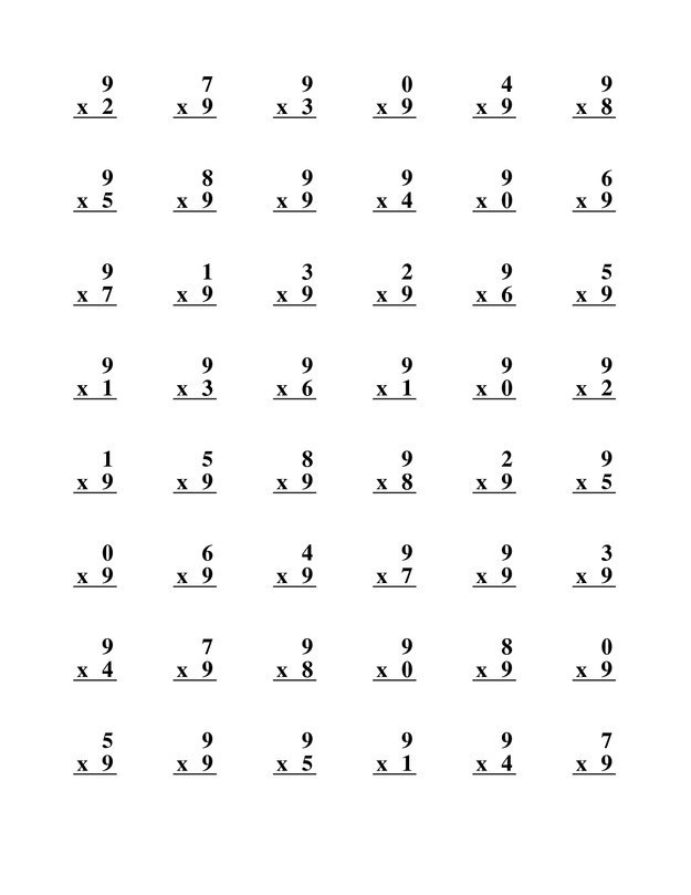 10 Best Images Of Mad Minute Math Multiplication Worksheets Mad Minute Math Addition