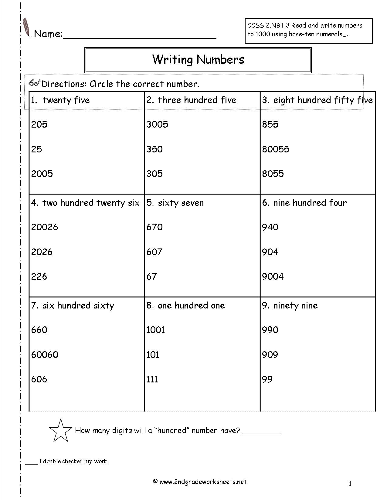 18 Best Images Of Write Numbers In Expanded Form Worksheets 2nd Grade 