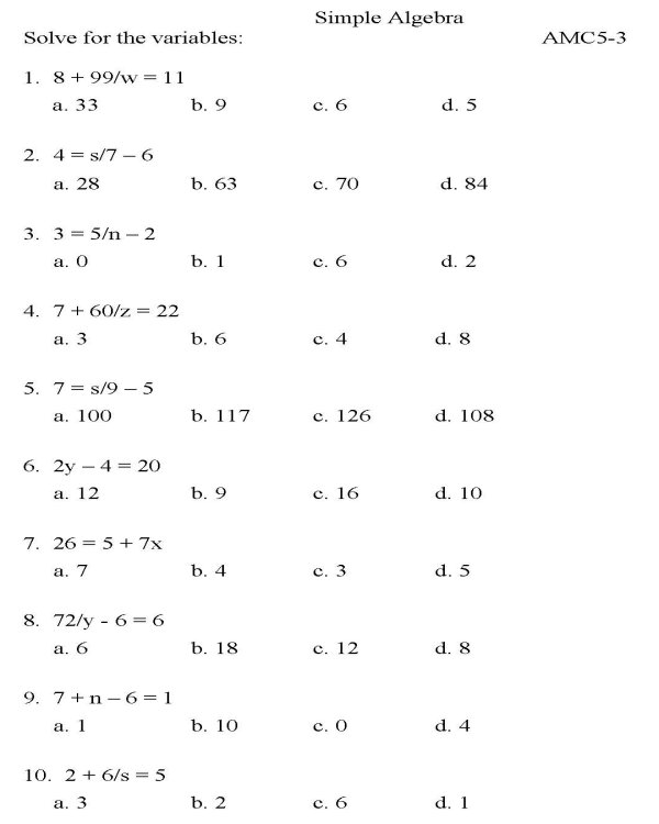 12 Best Images Of Pre Algebra With Pizzazz Worksheets Answers 