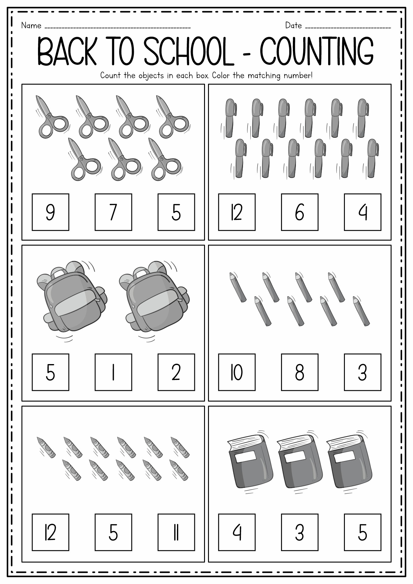 17 Best Images Of Back To School Worksheets For Kindergarten Back To 