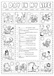 13 Best Images of Worksheets Everyday Activities - English Daily