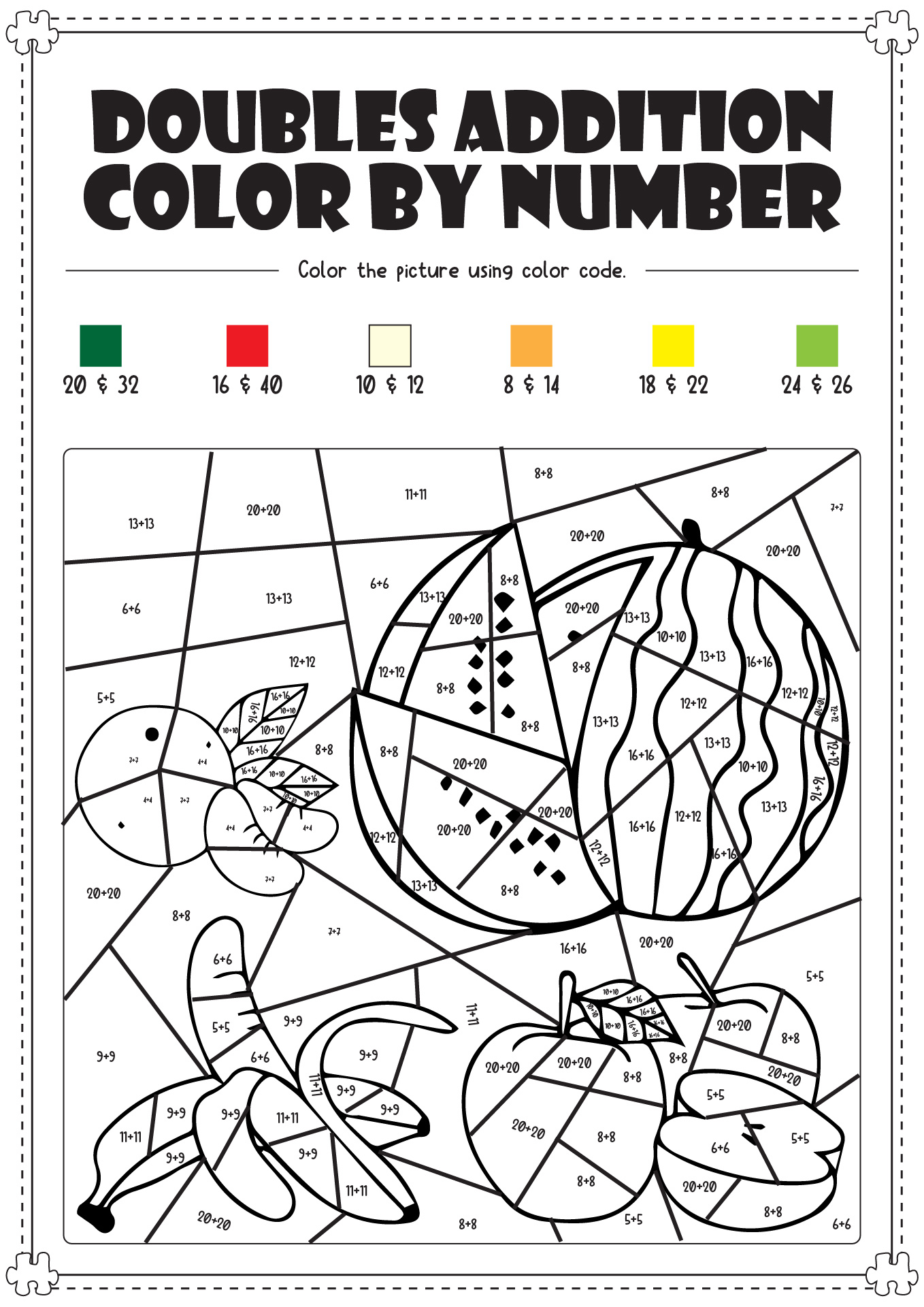 Free Printable Math Worksheets Middle School
