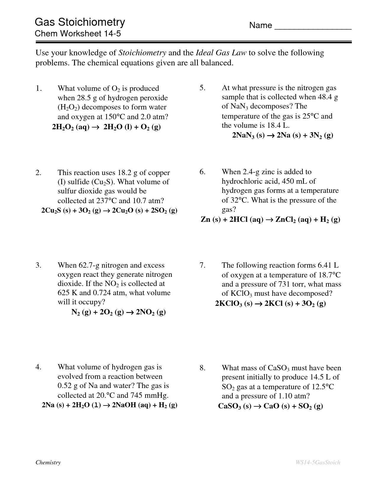 16 Best Images of Boyle's Law Worksheet With Answers - Matter Solid