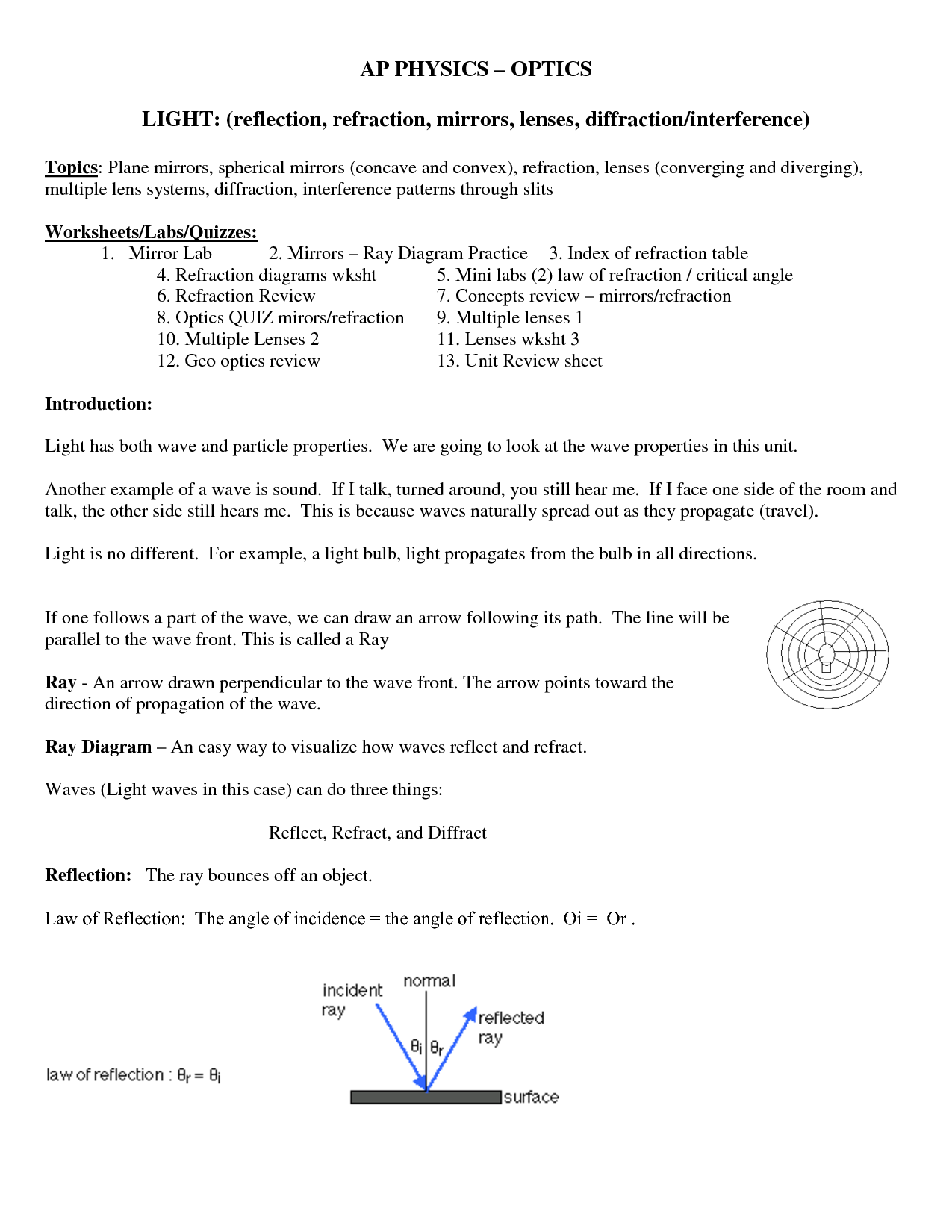 10 Best Images Of Convex Lenses Practice Worksheet Key Convex Lenses Practice Worksheet 