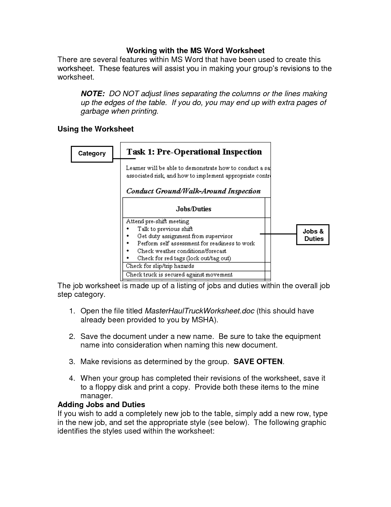 16 Best Images Of Microsoft Word Worksheets For Middle School 