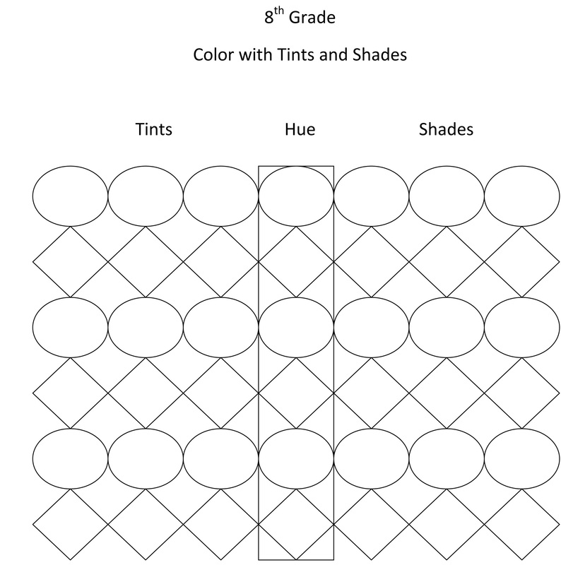 Color Wheel Chart Worksheet