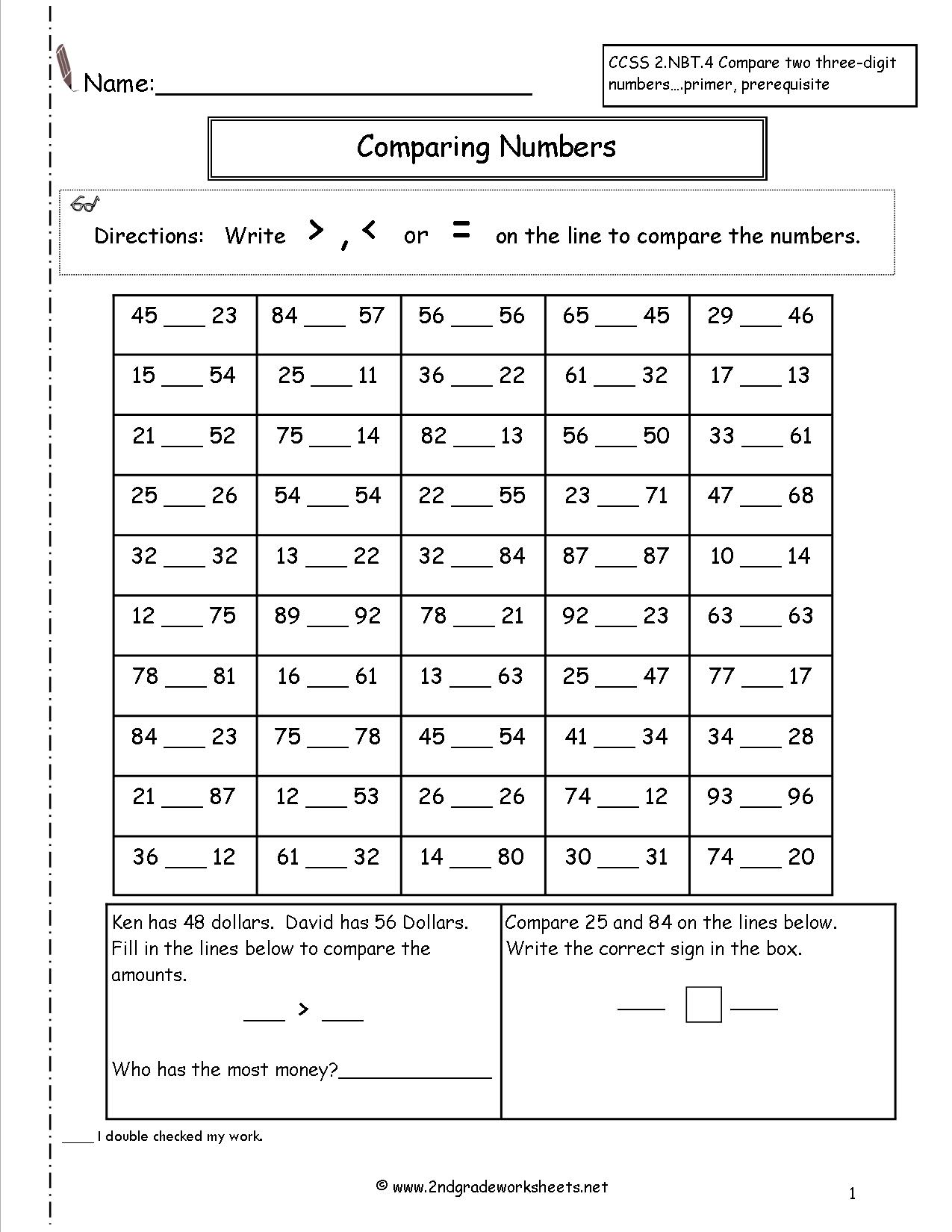 12 Second Grade Number Line Worksheets Worksheeto