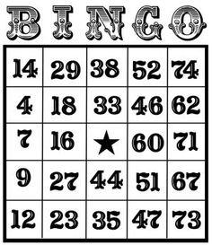 Free Bingo Cards to Print