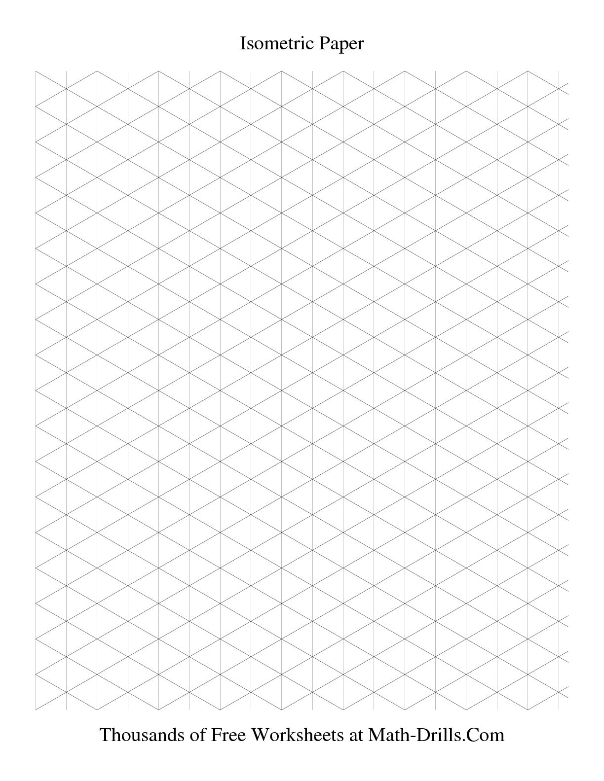 Isometric Grid Paper