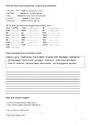 Positive Negative Worksheet