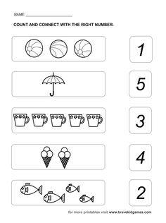 Printable Number 1 Worksheet