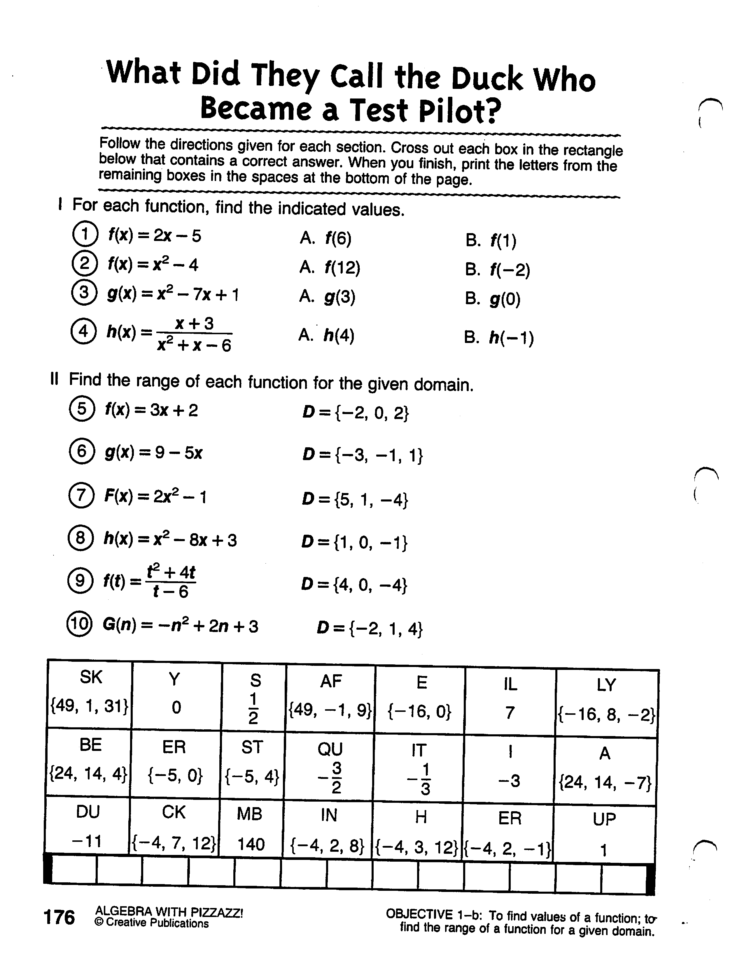 Slope-Intercept Form Worksheet