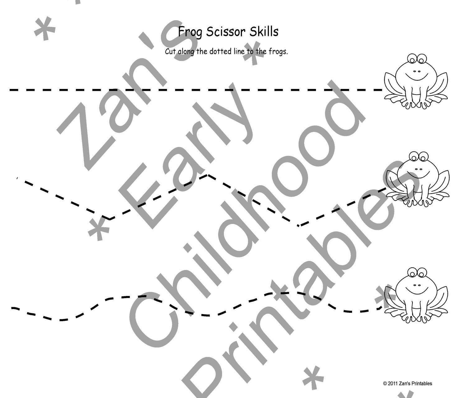 Basic Cutting Skills Worksheet