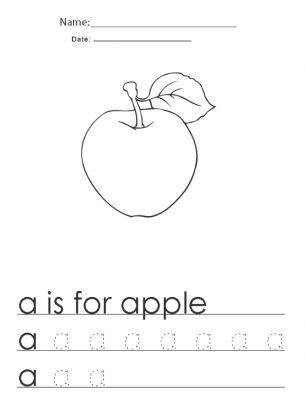 First Day Kindergarten Worksheets