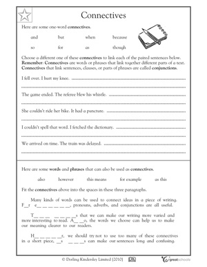 4th Grade Sentence Writing Worksheets