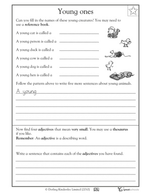 5th Grade Writing Skills Worksheets