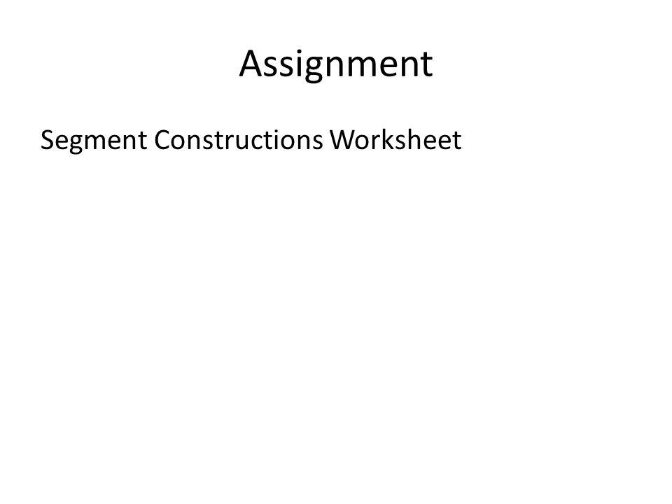 Basic Constructions Worksheet