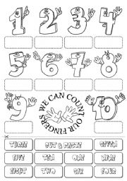 Numbers 1 10 Worksheets Activities