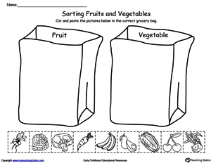 Sorting Fruits and Vegetables