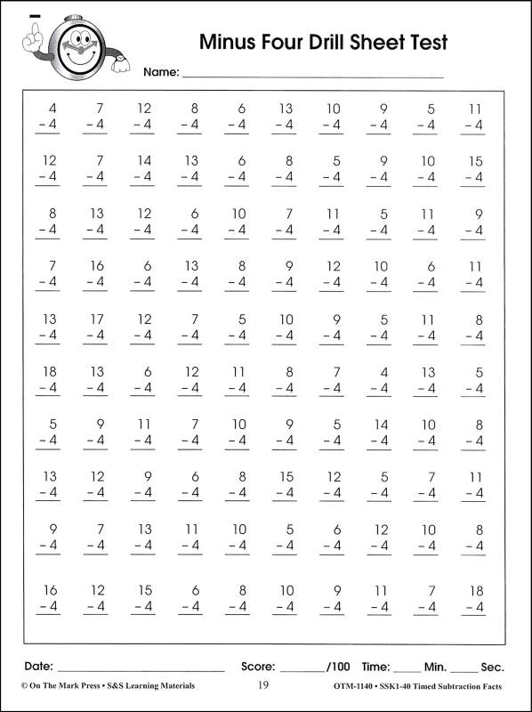 13 Math Multiplication Worksheets 100 Problems Worksheeto