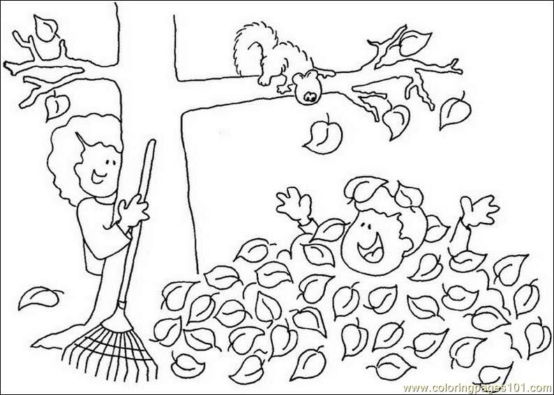 Free Printable Fall Coloring Pages Kids