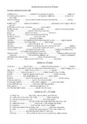 High School English Grammar Worksheets