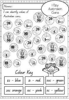 Money Activity Worksheets