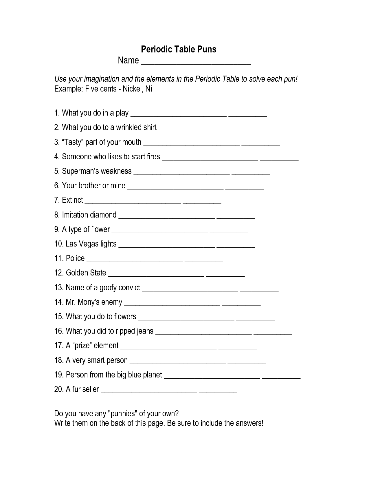 14 Periodic Table Practice Worksheet Answers Worksheeto