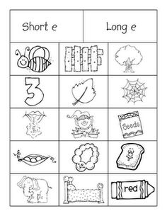 Words Beginning with Short E Sound