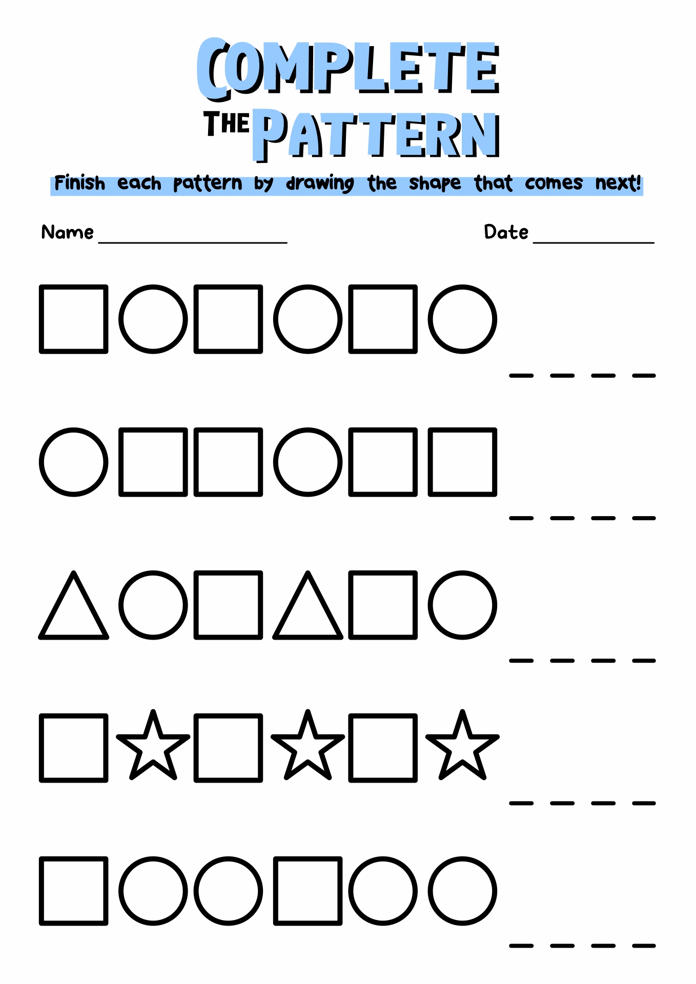 13 Best Images Of Preschool Shape Recognition Worksheets Worksheeto