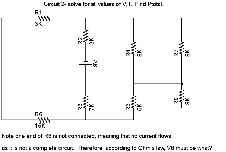 Series Parallel Circuit Problems Worksheet