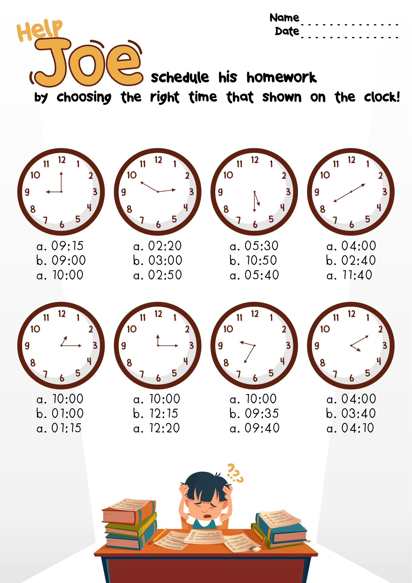 19 Telling Time Worksheets For First Grade Worksheeto