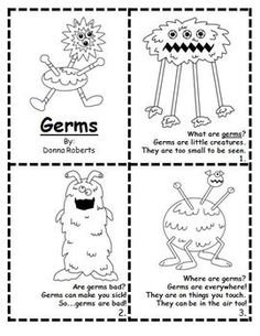 Printable Worksheets About Germs