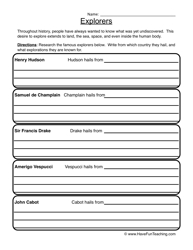 Social Security Printable Worksheet