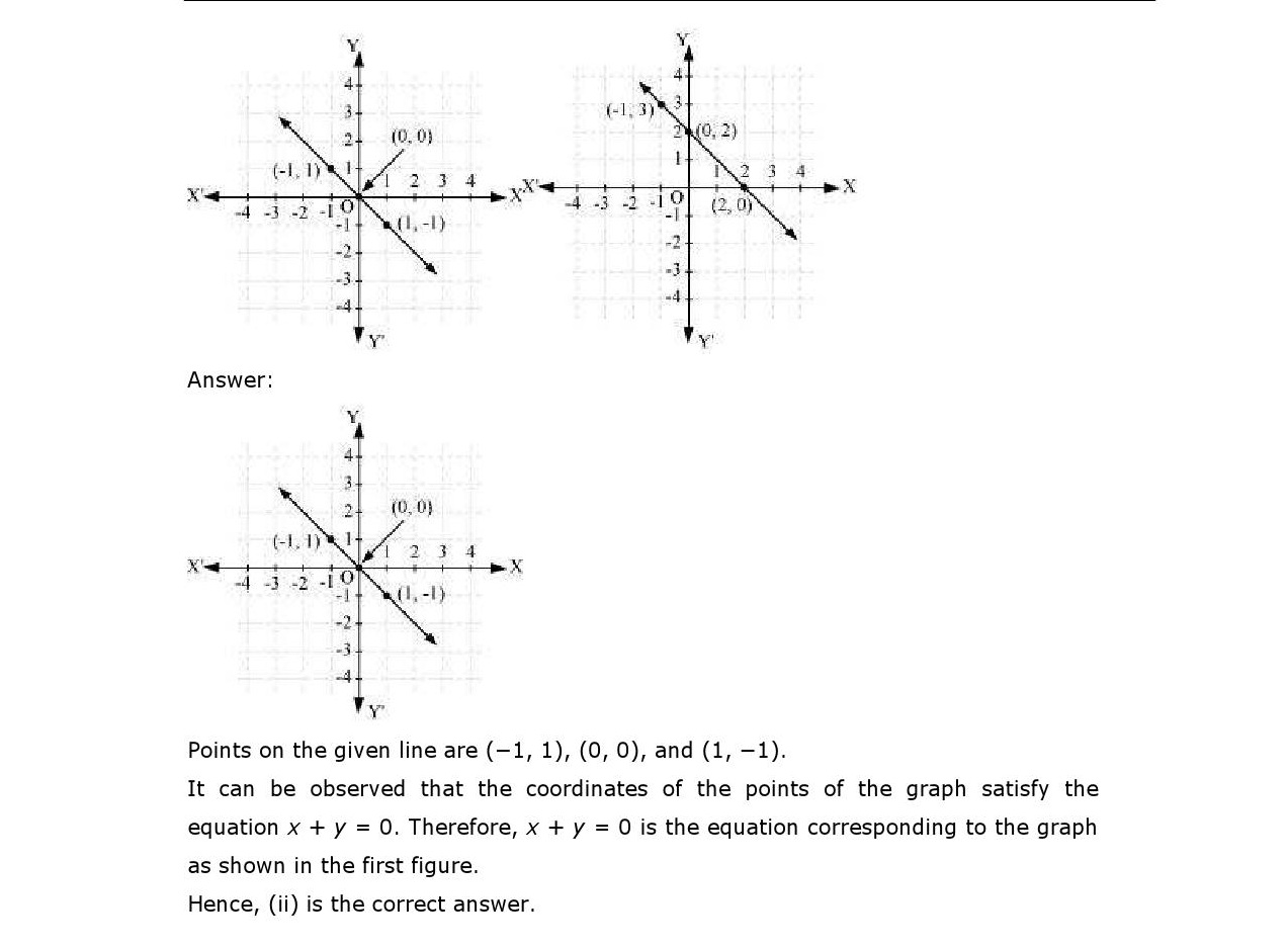 Two Linear Equations with Variables