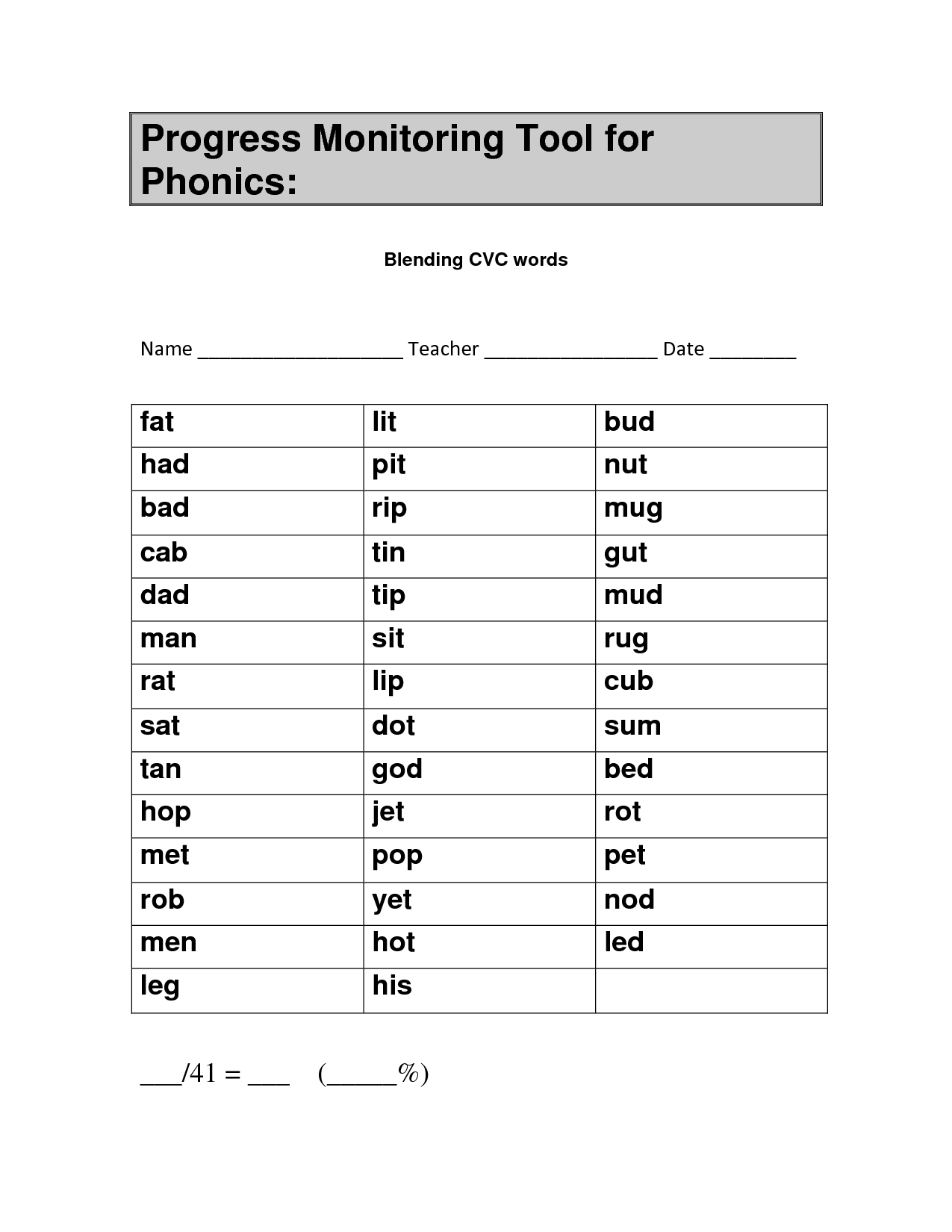 19 Blending Short A CVC Worksheet Worksheeto