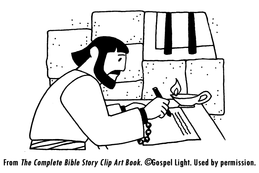 Paul in Prison Coloring Pages