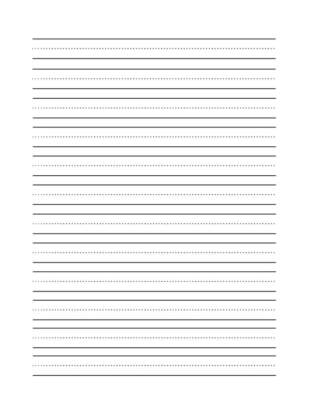 Printable Cursive Writing Blank Paper