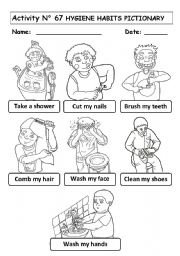 Good Hygiene Habits Worksheet