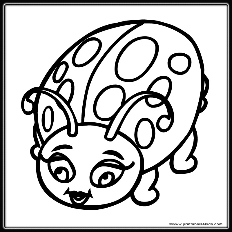 Ladybug Coloring Pages Printable