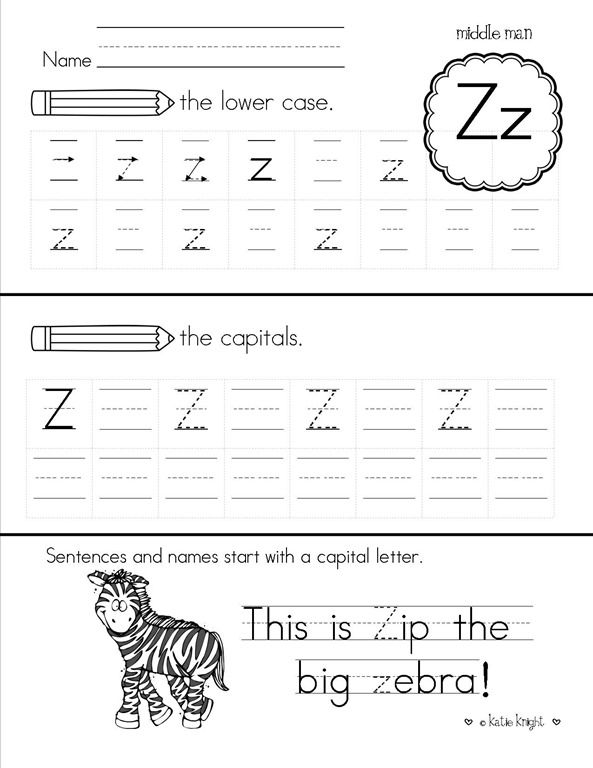 Pinterest Letter Worksheets