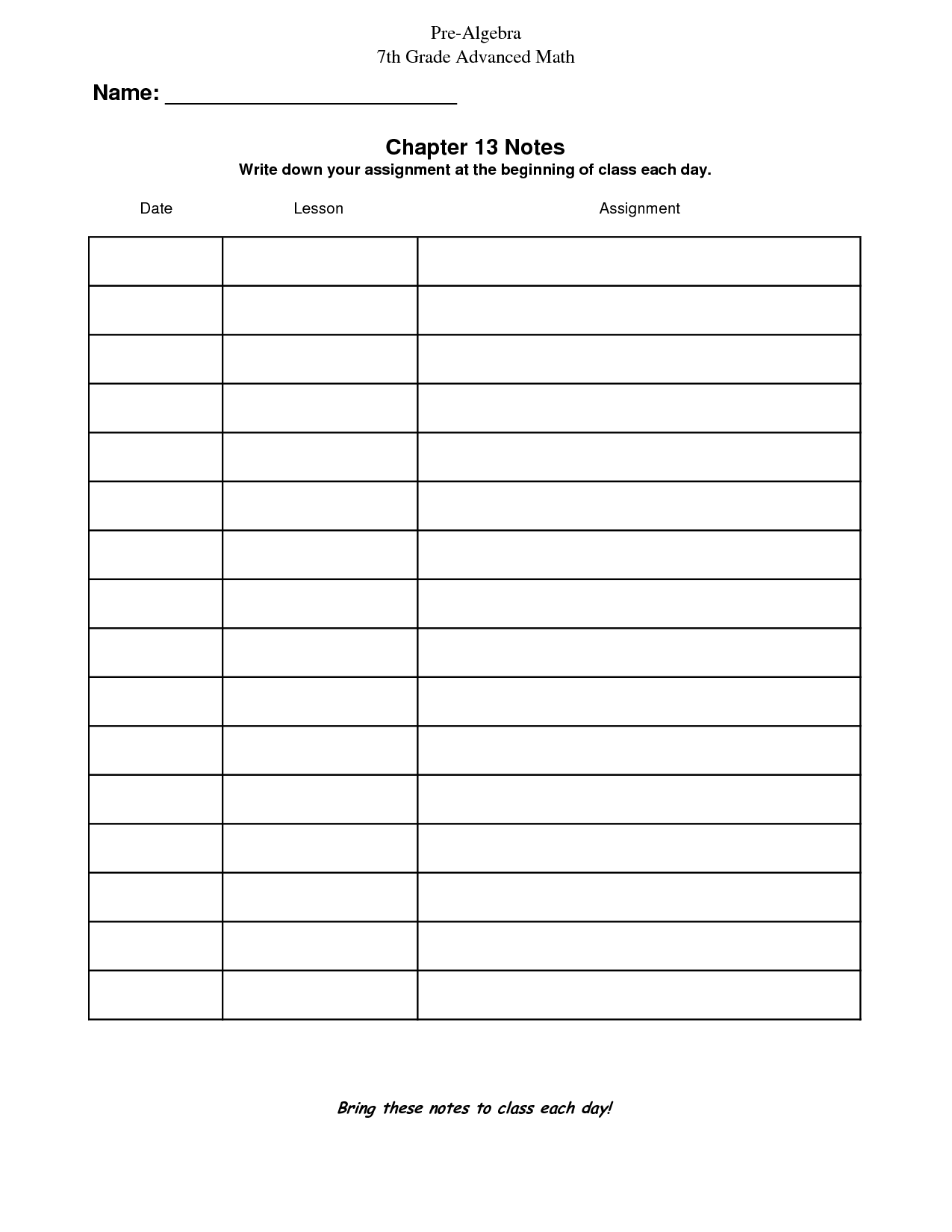 3 Grade Math Worksheets