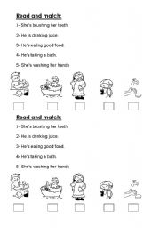 Healthy Habits Printable Worksheets