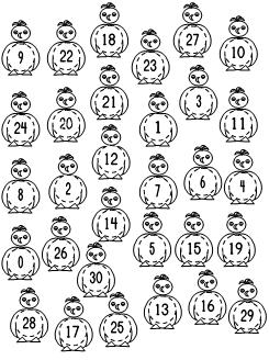 Kindergarten Worksheets Numbers 1 30