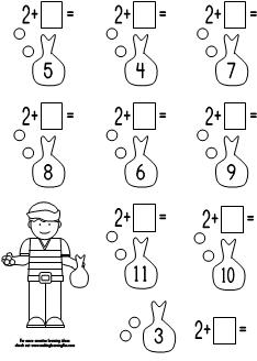 Pirate Counting Worksheets