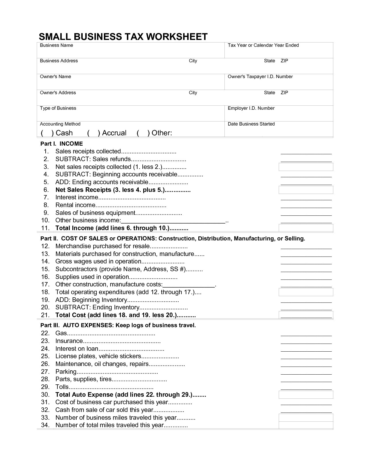 8 Tax Itemized Deduction Worksheet Worksheeto