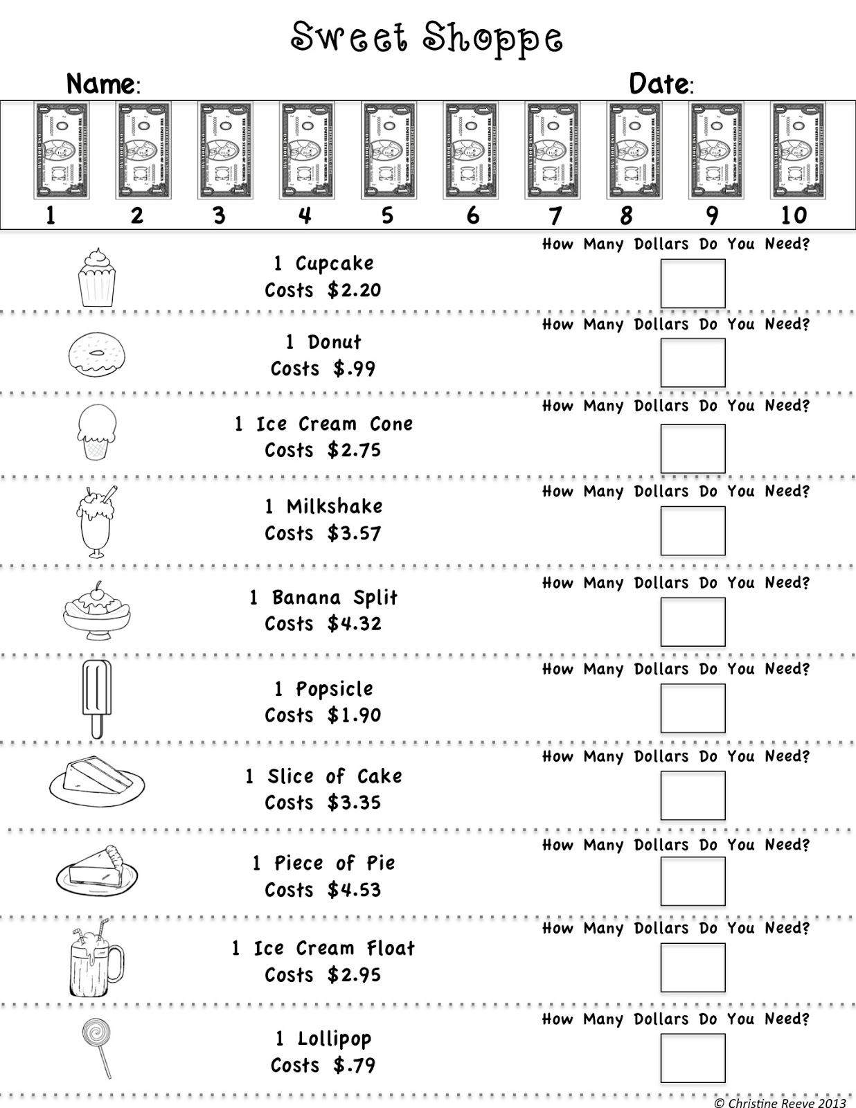 16 Grocery Money Worksheets Worksheeto