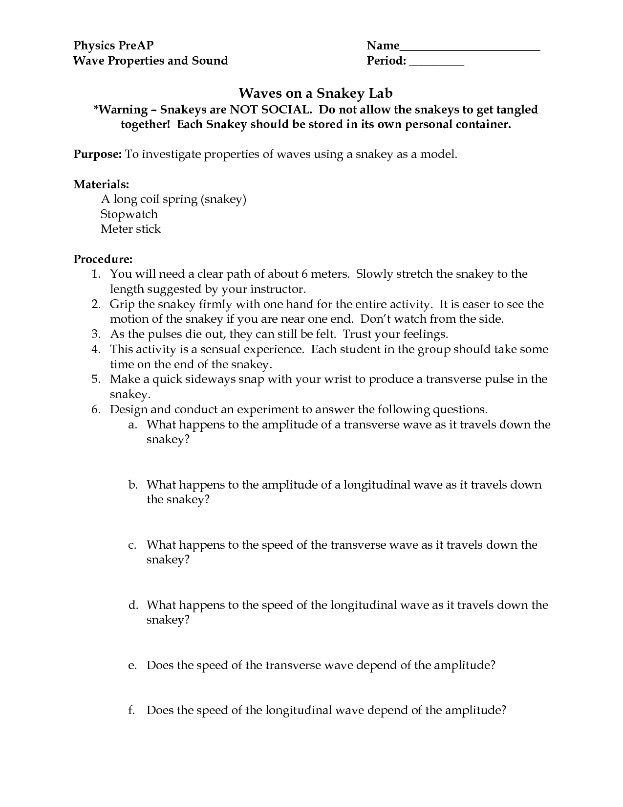 17 HW Worksheet Labeling Waves Answers Worksheeto